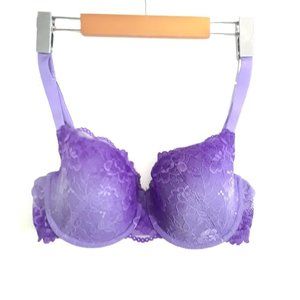 La Senza Purple Padded Bra Size 34 D